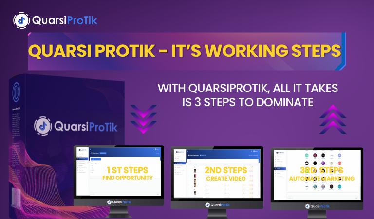 QuarsiProTik Review - Working Steps