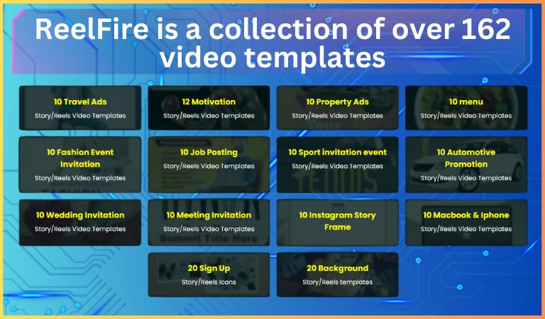 ReelFire video templates