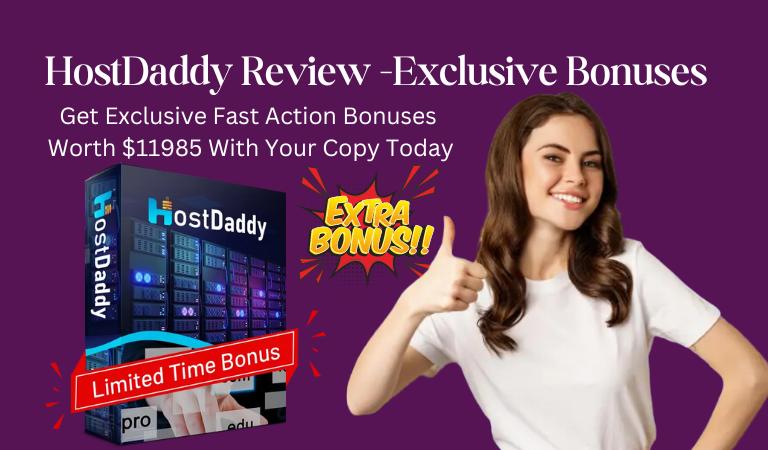 HostDaddy Review - Bonuses