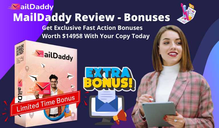 MailDaddy Review - Bonuses
