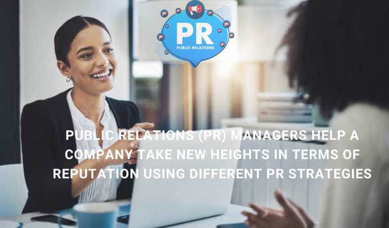 Public relations manager