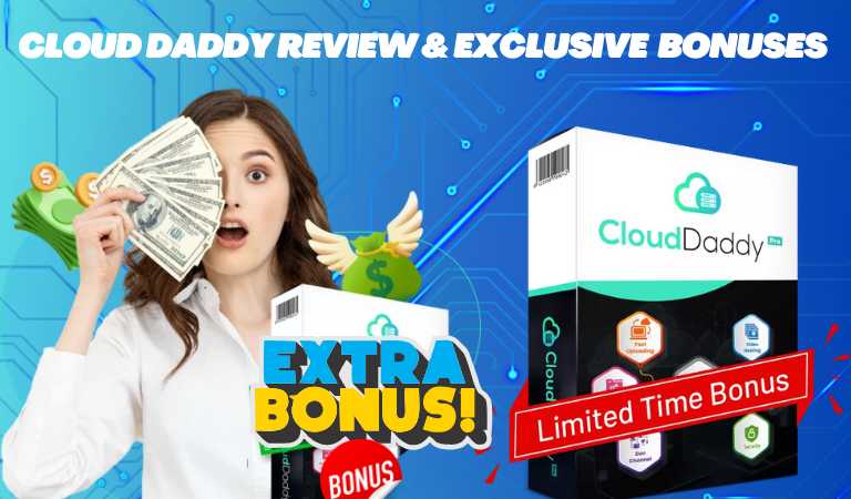 Cloud Daddy Review & Exclusive Bonuses