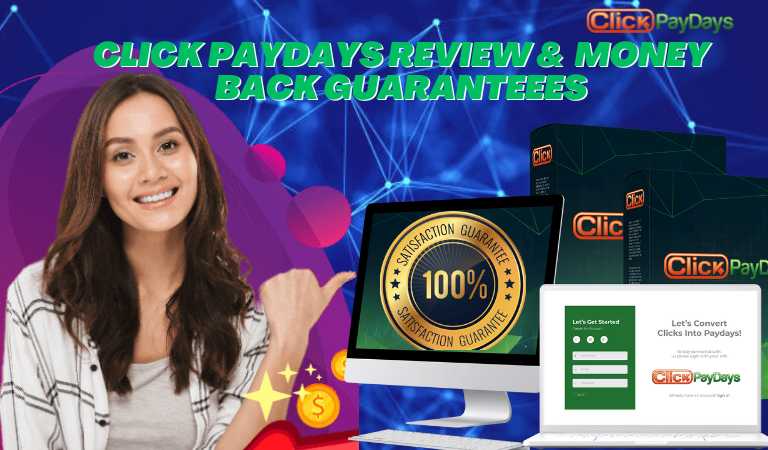 Click Paydays Review And Money Back Guarantee