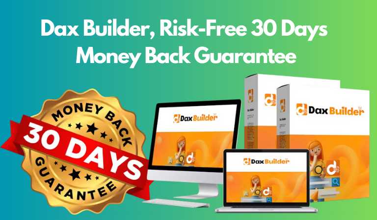 Dax Builder, Risk-Free 30 Days Money Back Guarantee